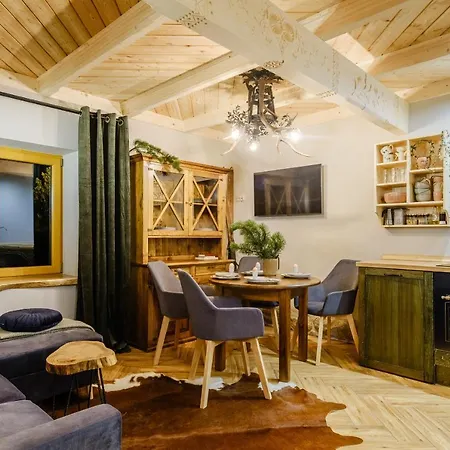 Olsza Wood House & Mountain View & Sauna 公寓