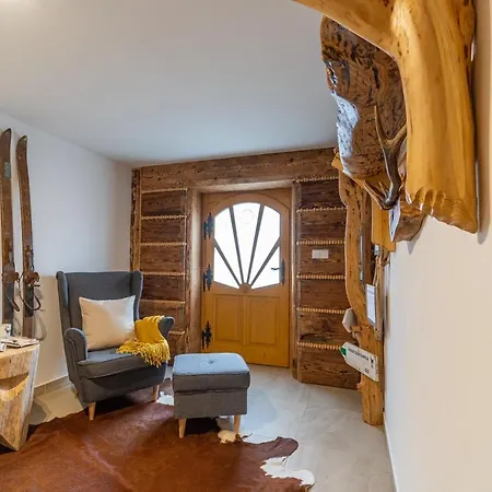 Olsza Wood House & Mountain View & Sauna & E-bike Rent *