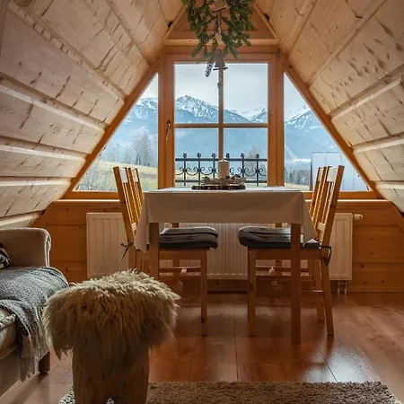 Olsza Wood House & Mountain View & Sauna 자코파네