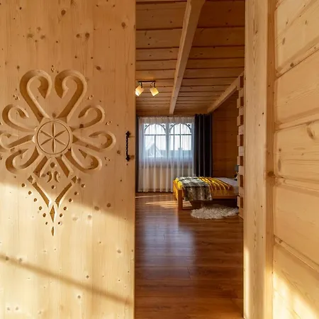 Olsza Wood House & Mountain View & Sauna Apartament