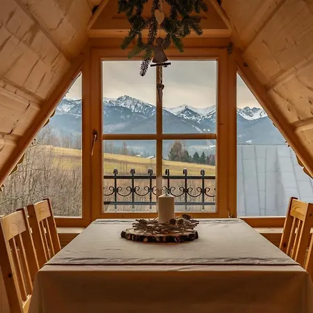 شقة Olsza Wood House & Mountain View & Sauna *