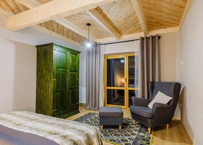 Lejlighed Olsza Wood House & Mountain View & Sauna *