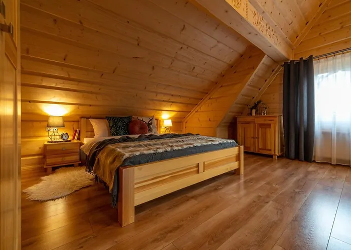 Olsza Wood House & Mountain View & Sauna Lejlighed Zakopane