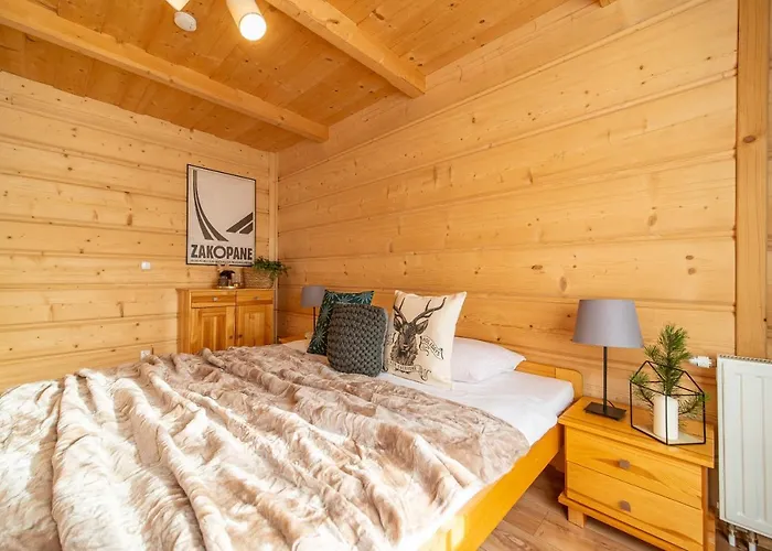 Lejlighed Olsza Wood House & Mountain View & Sauna *