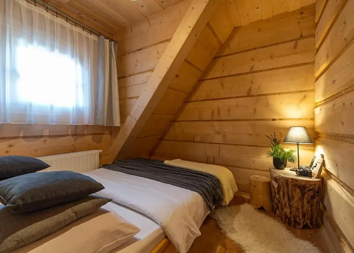 Olsza Wood House & Mountain View & Sauna Lejlighed *