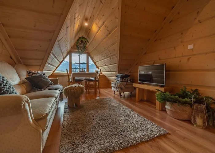 Olsza Wood House & Mountain View & Sauna Lejlighed Zakopane