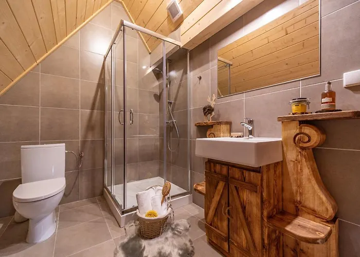 Lejlighed Olsza Wood House & Mountain View & Sauna *